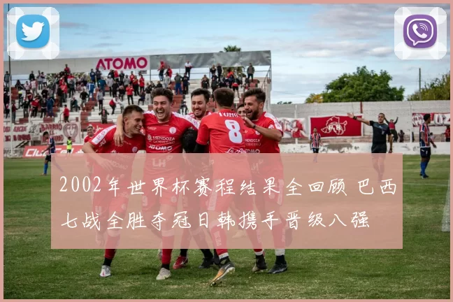 2002年世界杯赛程结果全回顾 巴西七战全胜夺冠日韩携手晋级八强